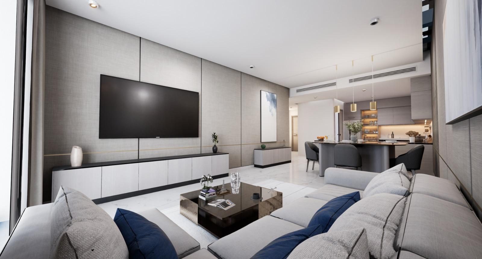 One Bedroom Apartment with Water Views