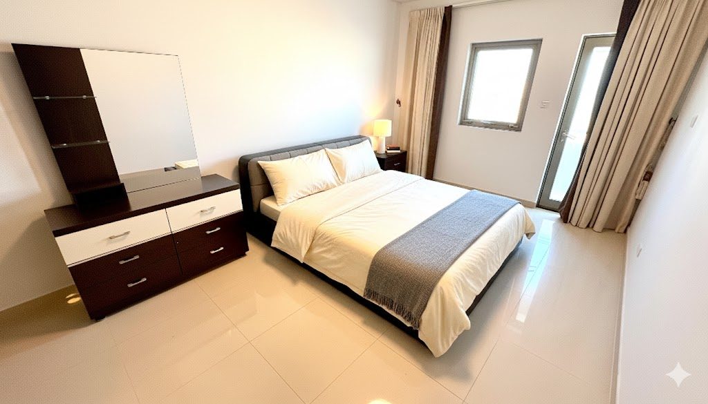 Three Bedroom Apartment with Maid's Room