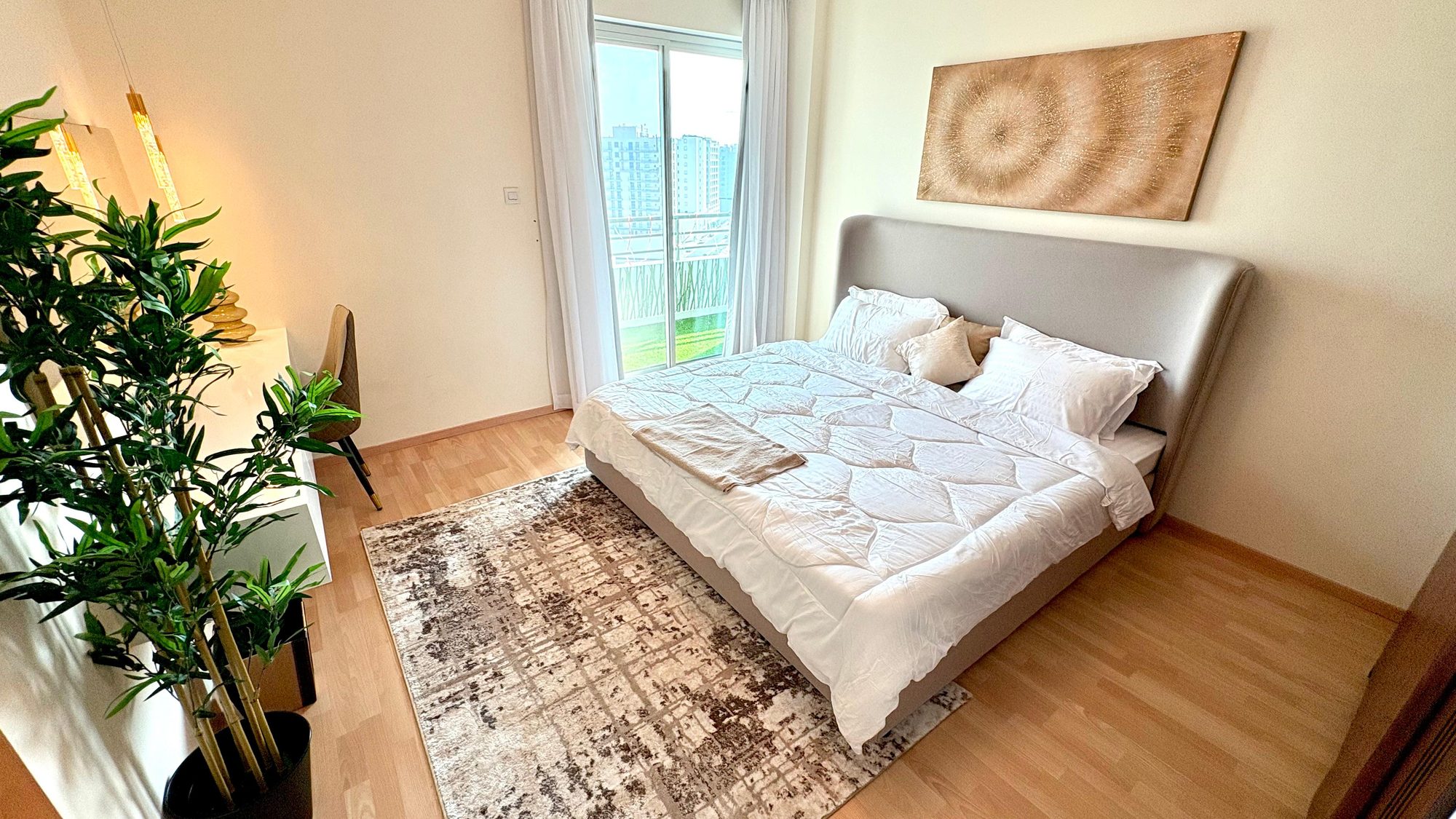 Three-Bedroom Apartment with Water Views