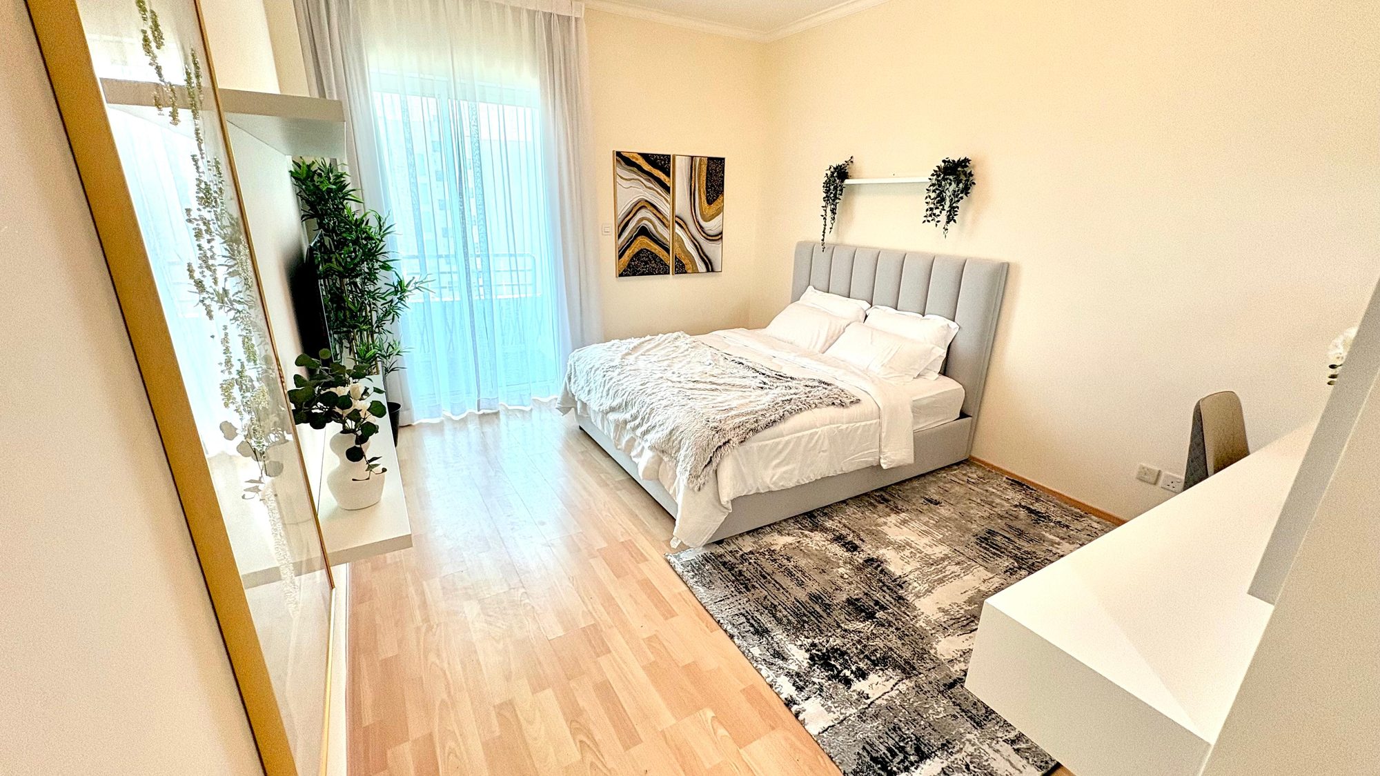 Three-Bedroom Apartment with Water Views