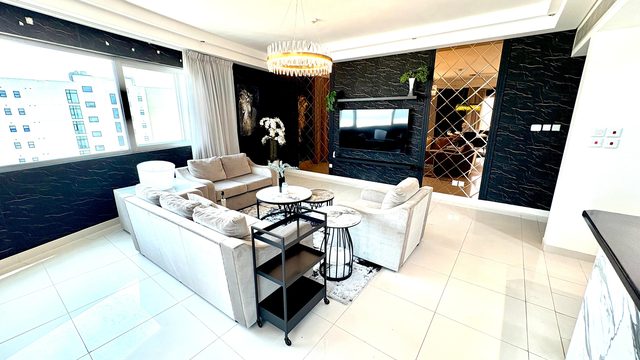 Three-Bedroom Apartment with Water Views