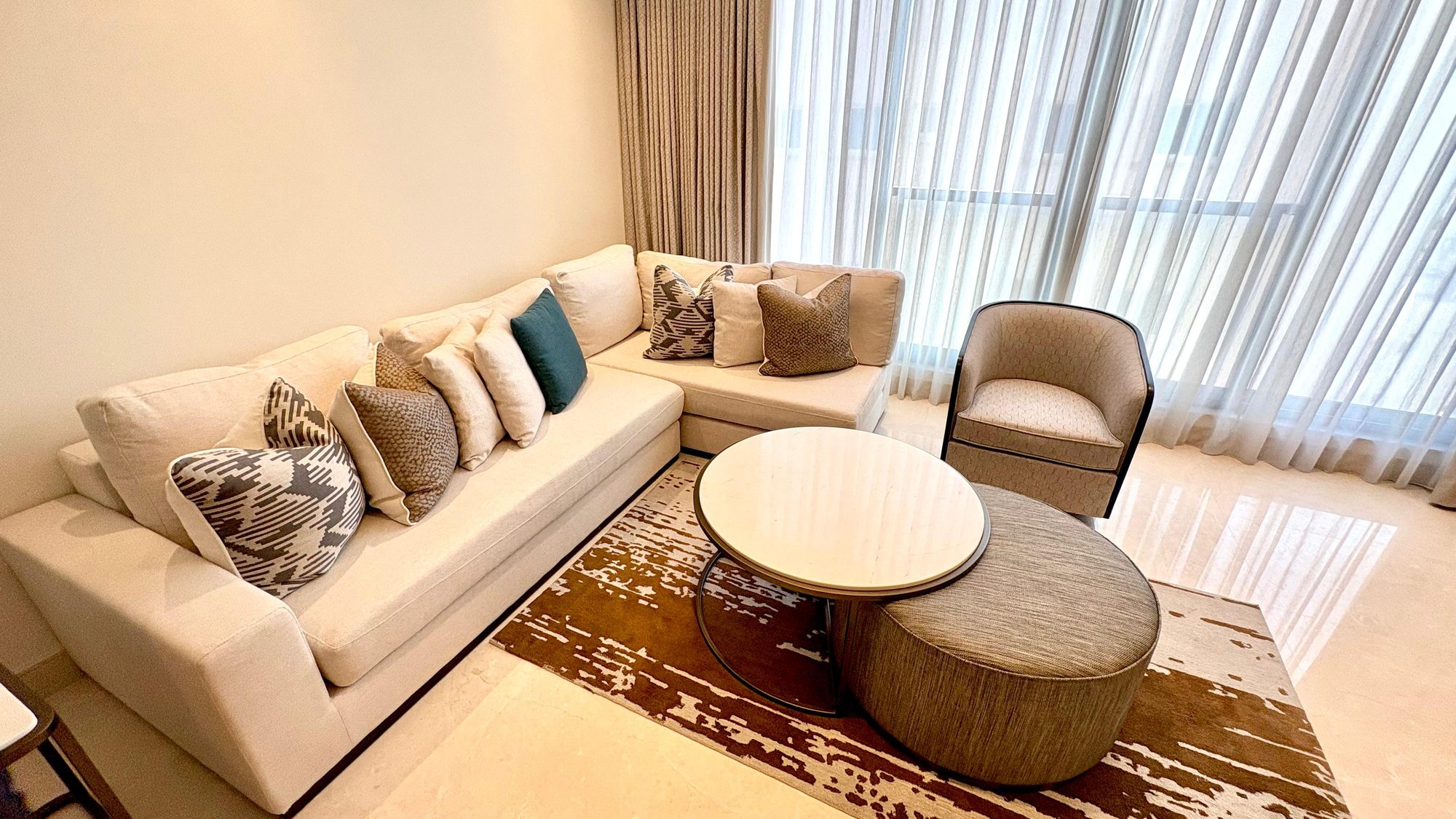 Two-Bedroom Apartment with Study and Parking