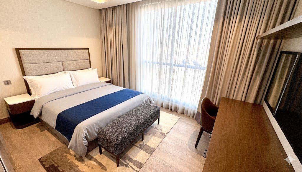 Two-Bedroom Apartment with Study and Parking