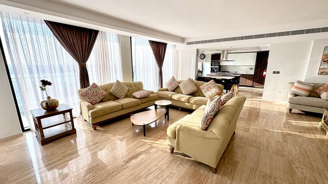 Three Bedroom Apartment with Maids Room