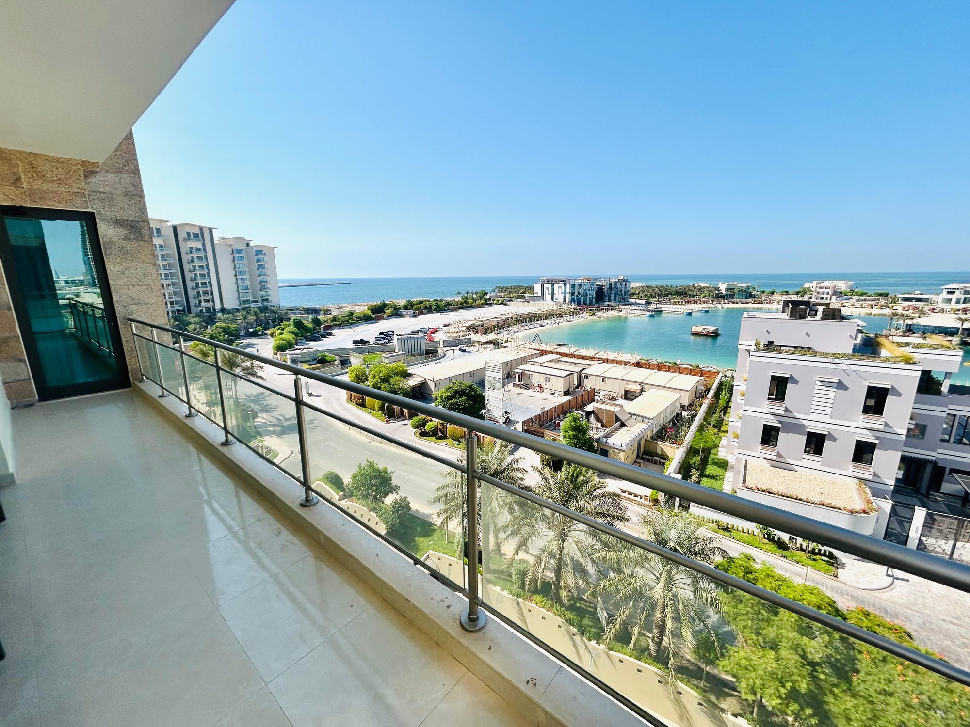 Two Bedroom Semi-Furnished Apartment with Sea View