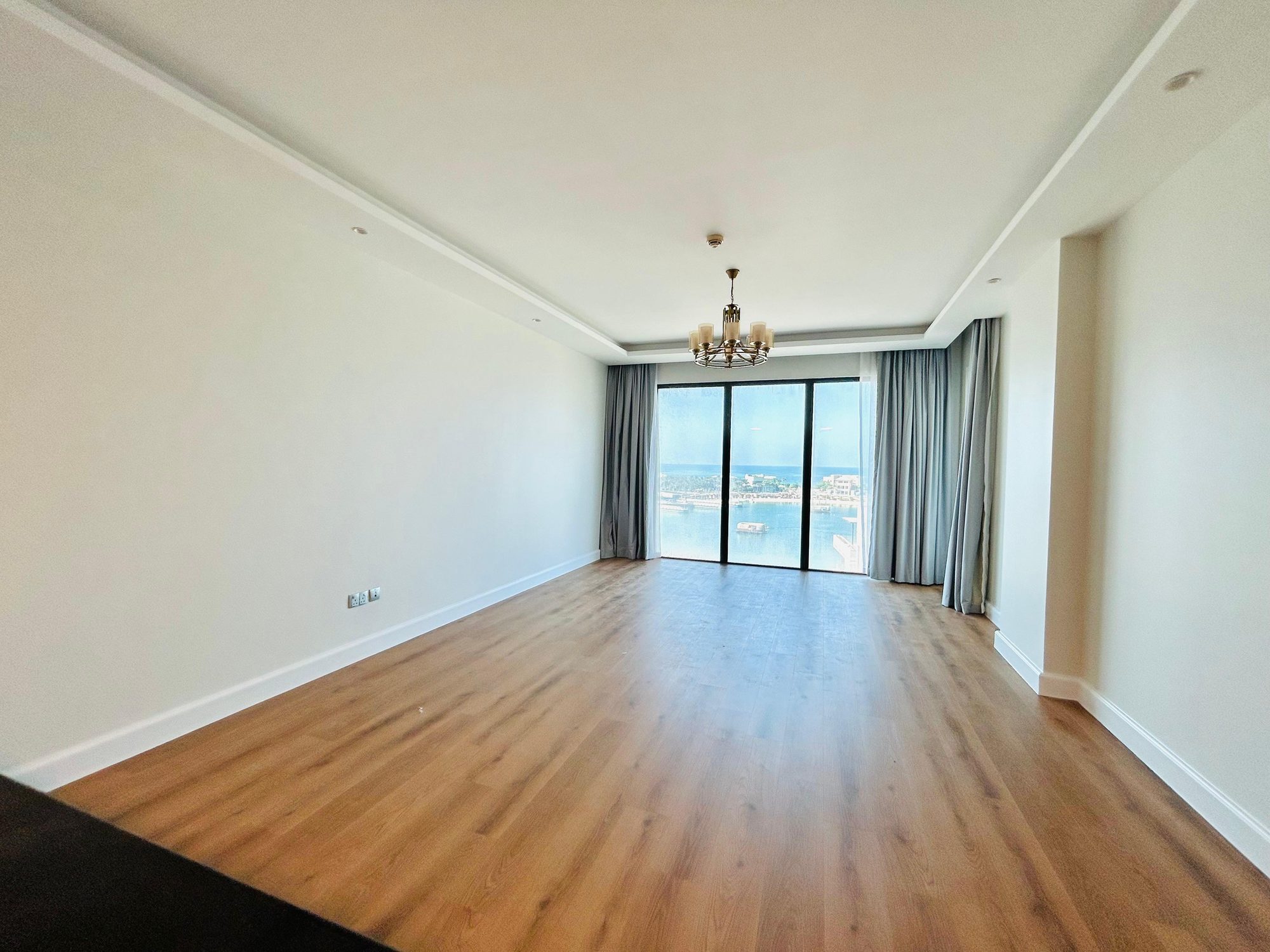 Two Bedroom Semi-Furnished Apartment with Sea View