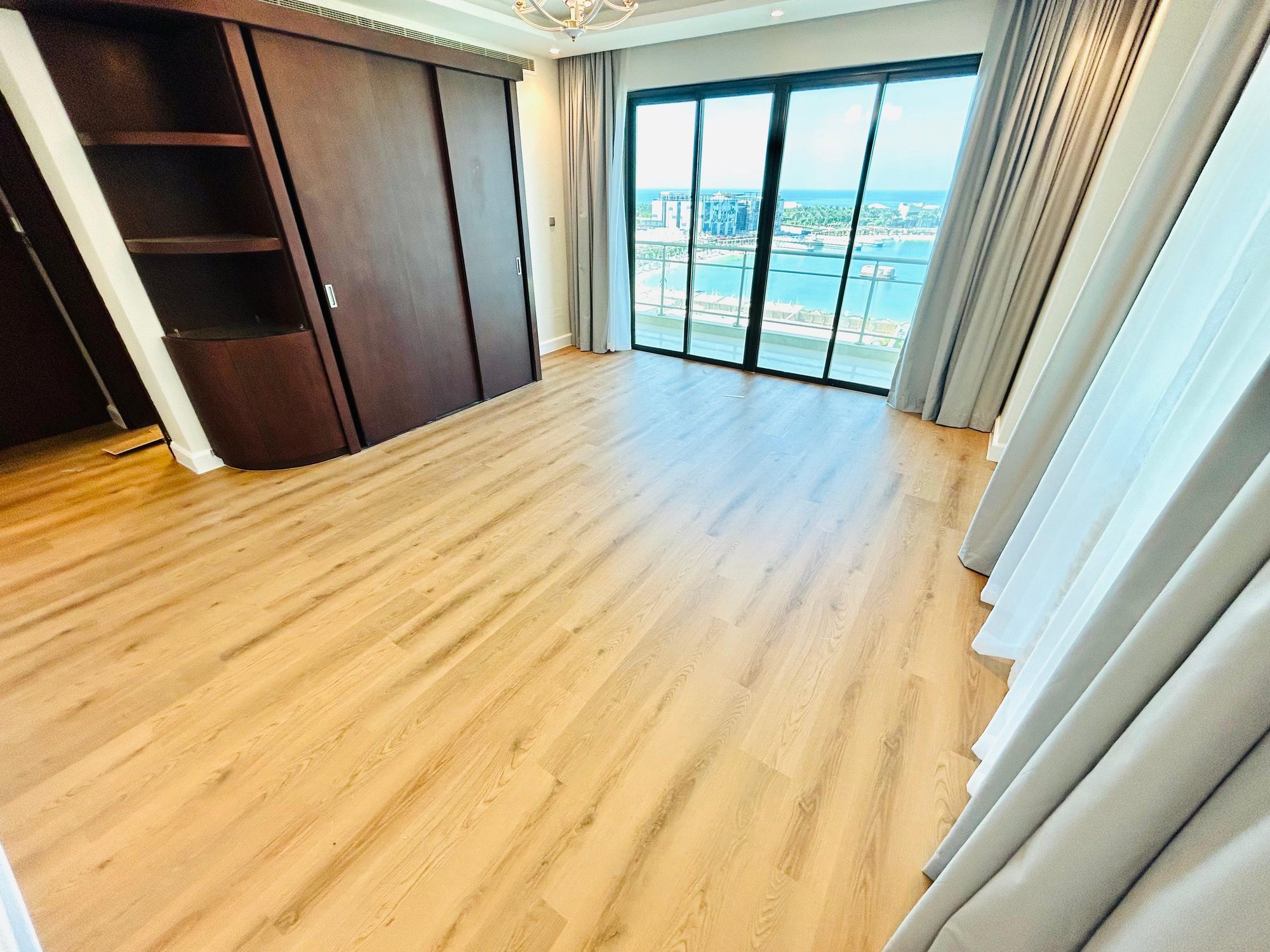 Two Bedroom Semi-Furnished Apartment with Sea View