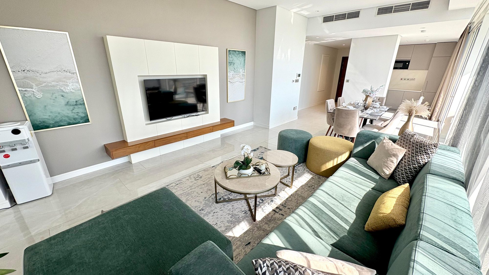 Three Bedroom Apartment with Maid's Room
