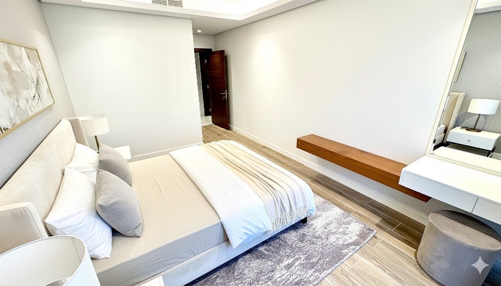 Two-Bedroom Apartment with Three Bathrooms