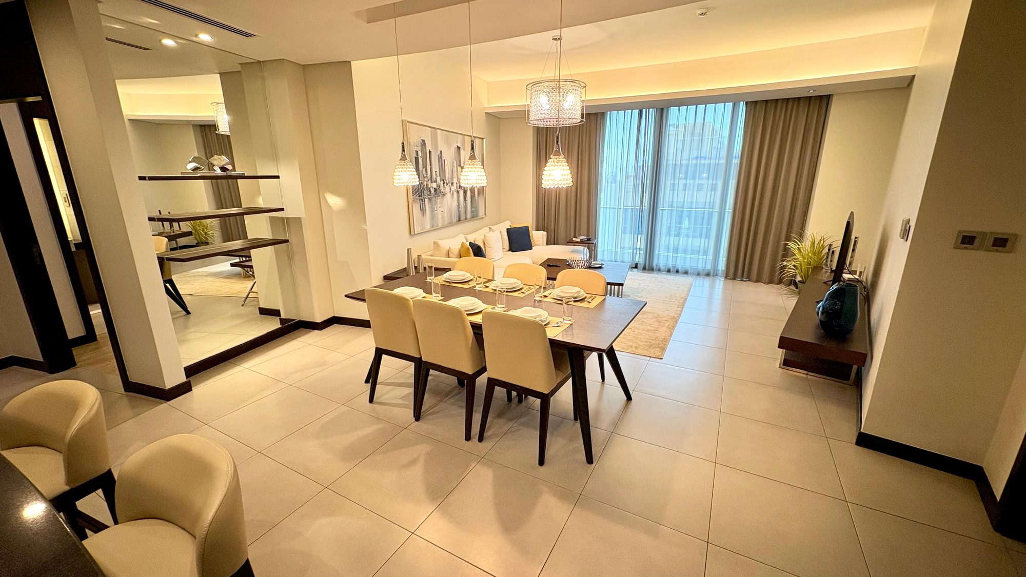 Two-Bedroom Apartment with Pool and Gym Access