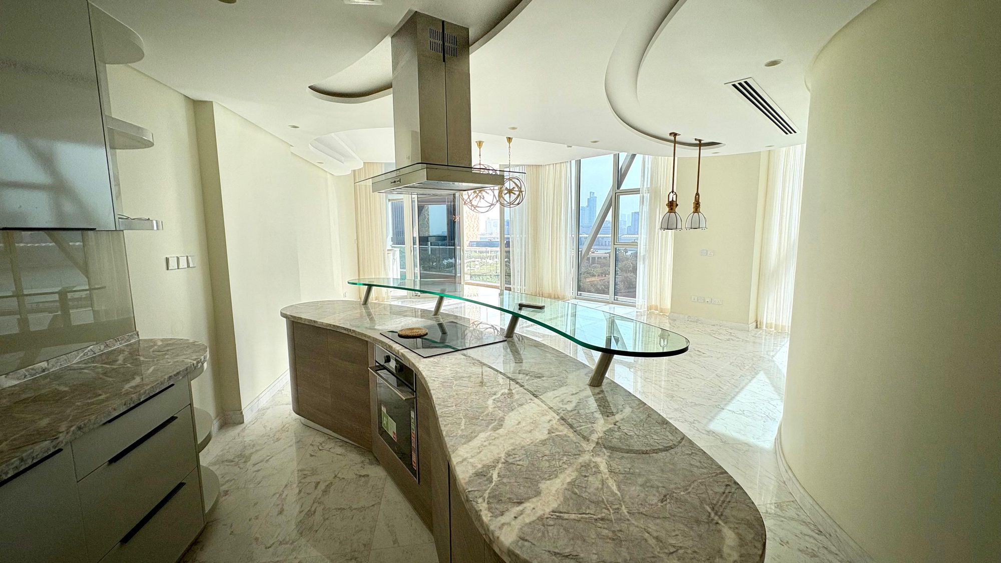 Three Bedroom Apartment with Maids Room