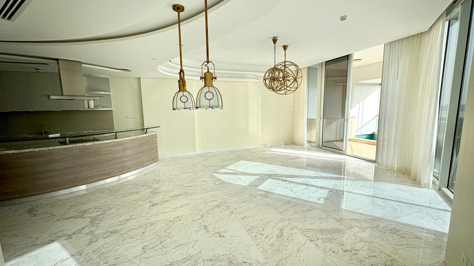 Three Bedroom Apartment with Maids Room