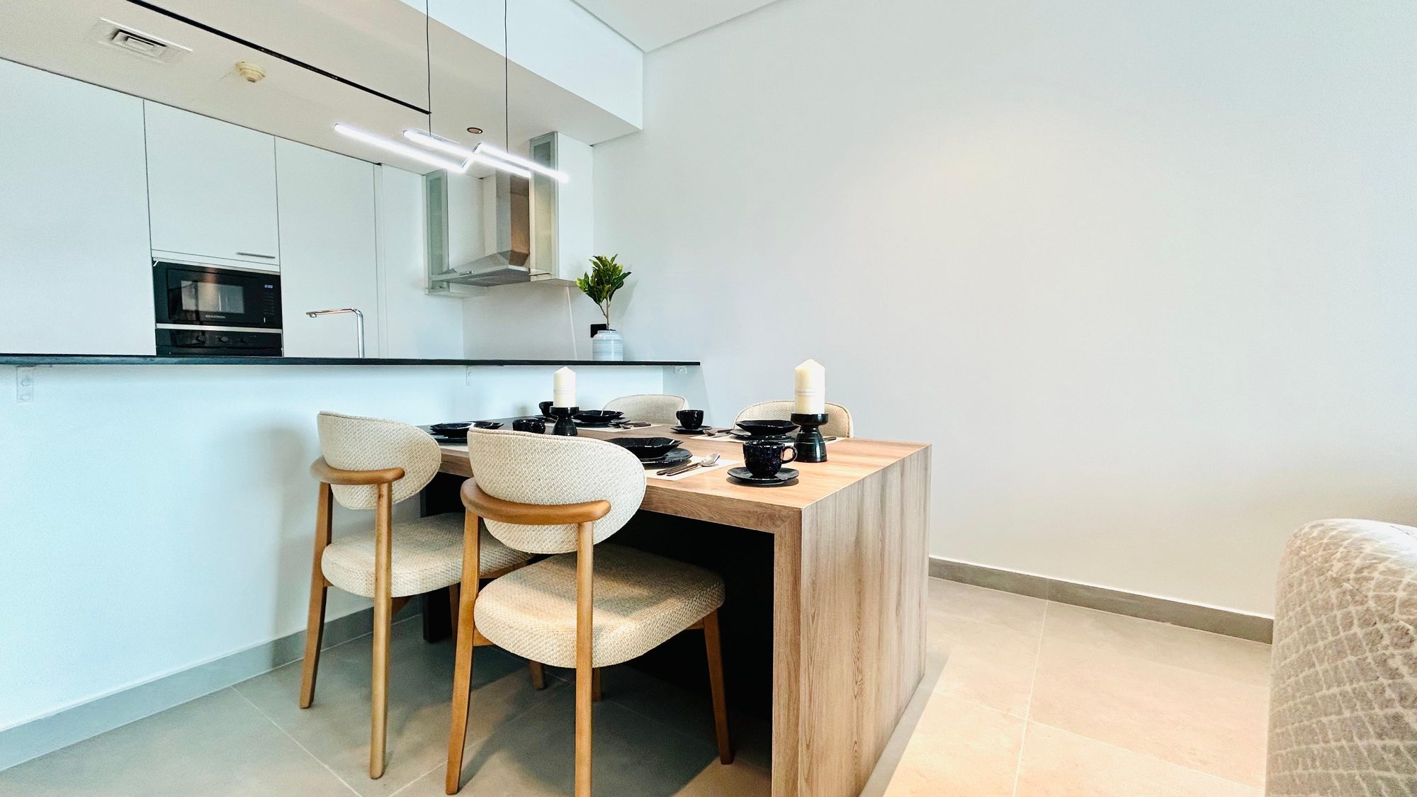 One Bedroom Apartment with Two Bathrooms