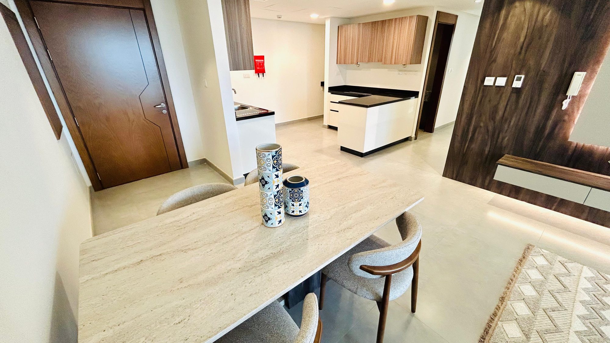 Two-Bedroom Apartment with Four Bathrooms