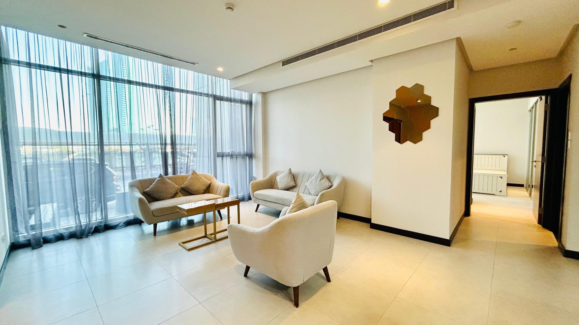 Three Bedroom Apartment with Maid's Room