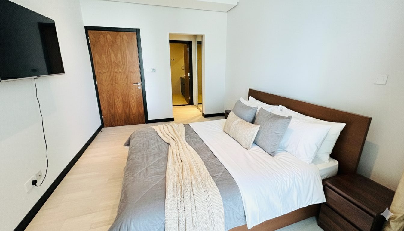 Three Bedroom Apartment with Maid's Room