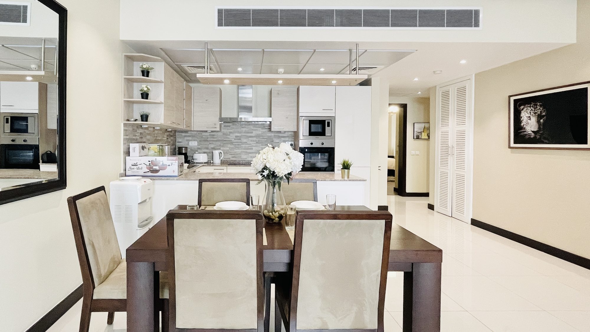 Two-Bedroom Apartment with Balcony and Gym