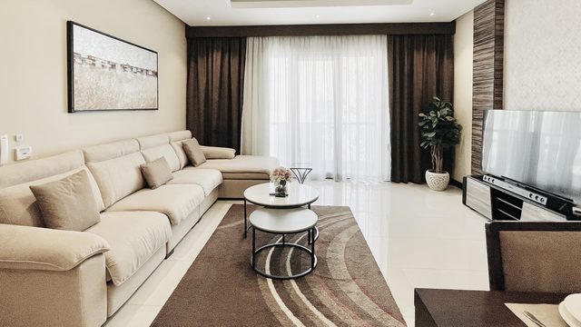 Two-Bedroom Apartment with Balcony and Gym