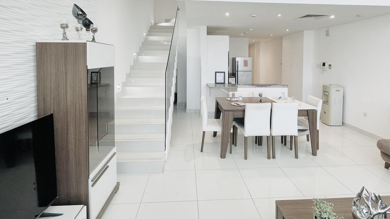 Three-Bedroom Apartment with Balcony and Pool Access
