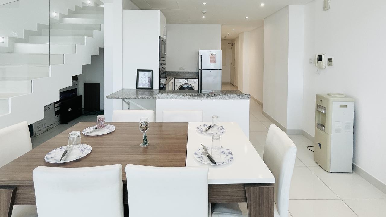 Three-Bedroom Apartment with Balcony and Pool Access