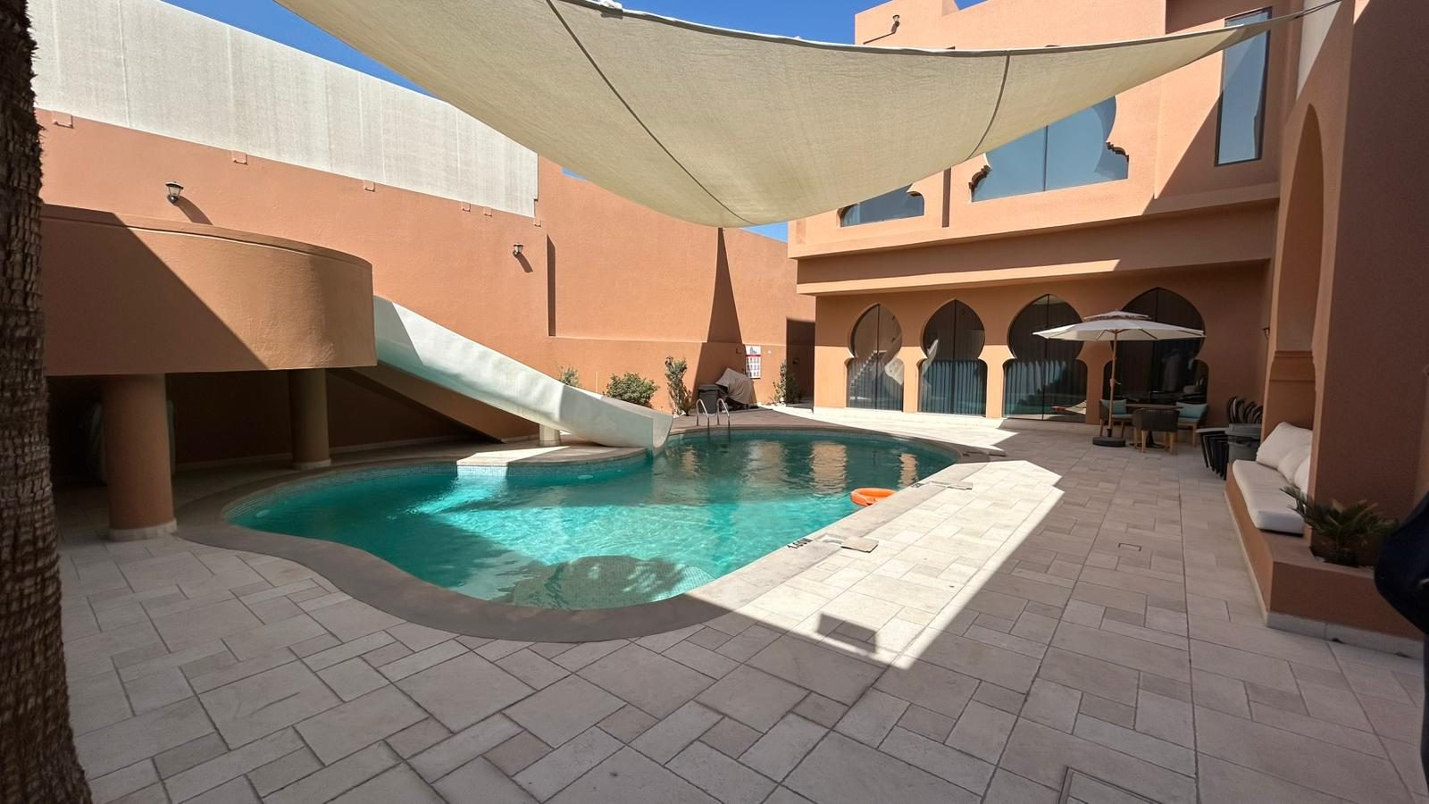 Two-Bedroom Compound with Jacuzzi and Pool