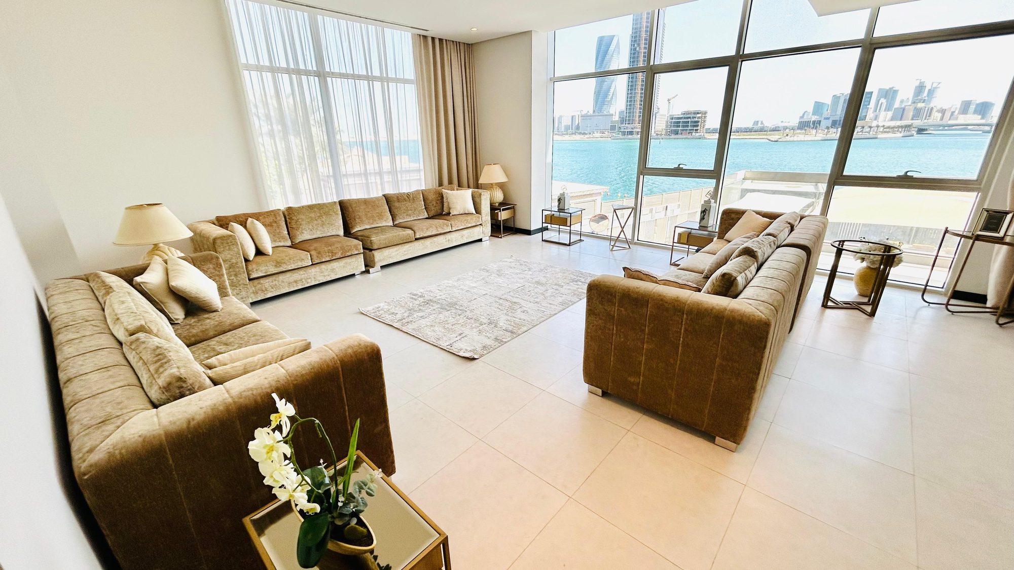 Three Bedroom Apartment with Maids Room and Garden