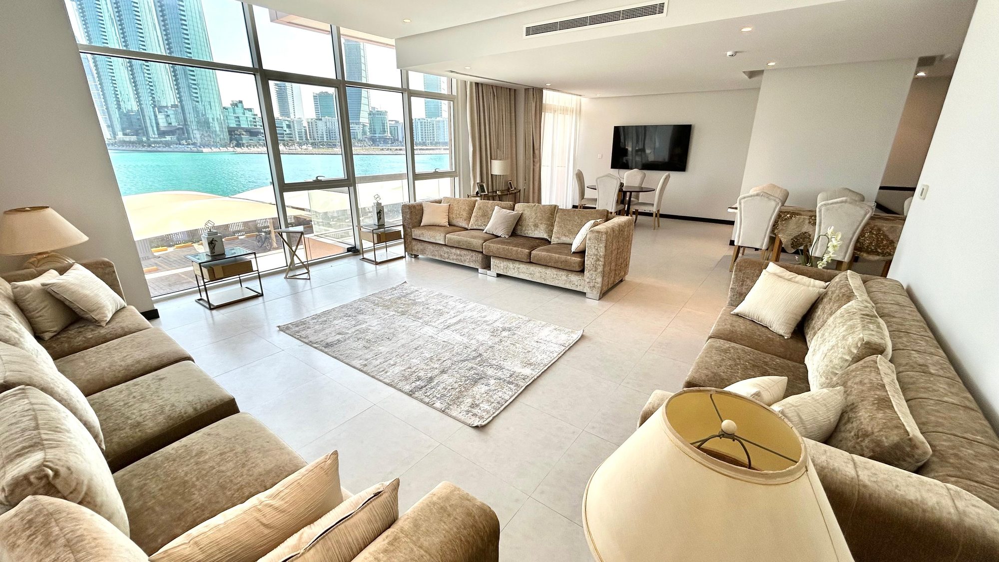 Three Bedroom Apartment with Maids Room and Garden