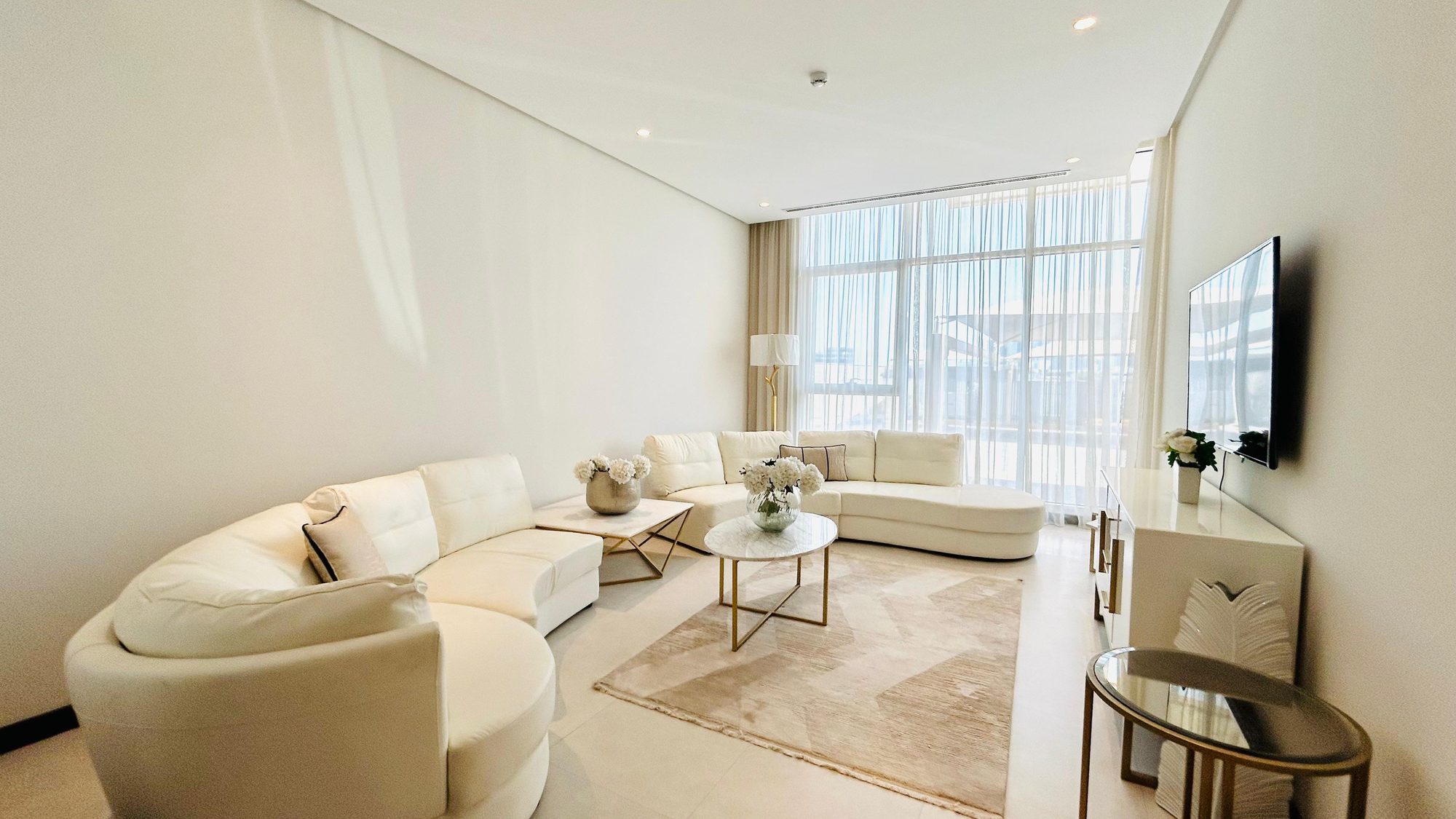 Three Bedroom Apartment with Maids Room and Garden