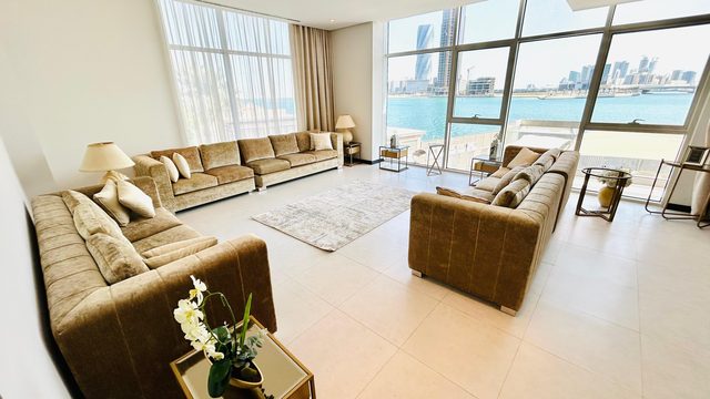 Three Bedroom Apartment with Maids Room and Garden
