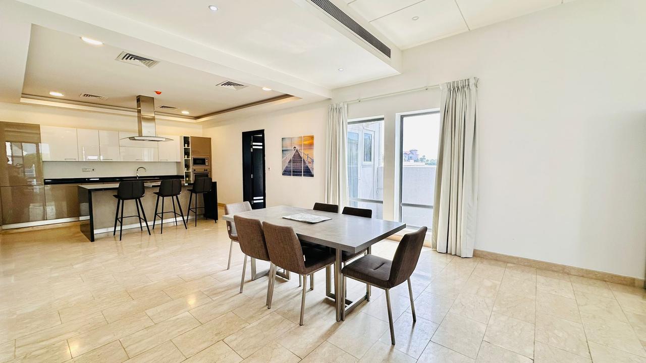 Four-Bedroom Three-Storey Villa with Furnished Interior