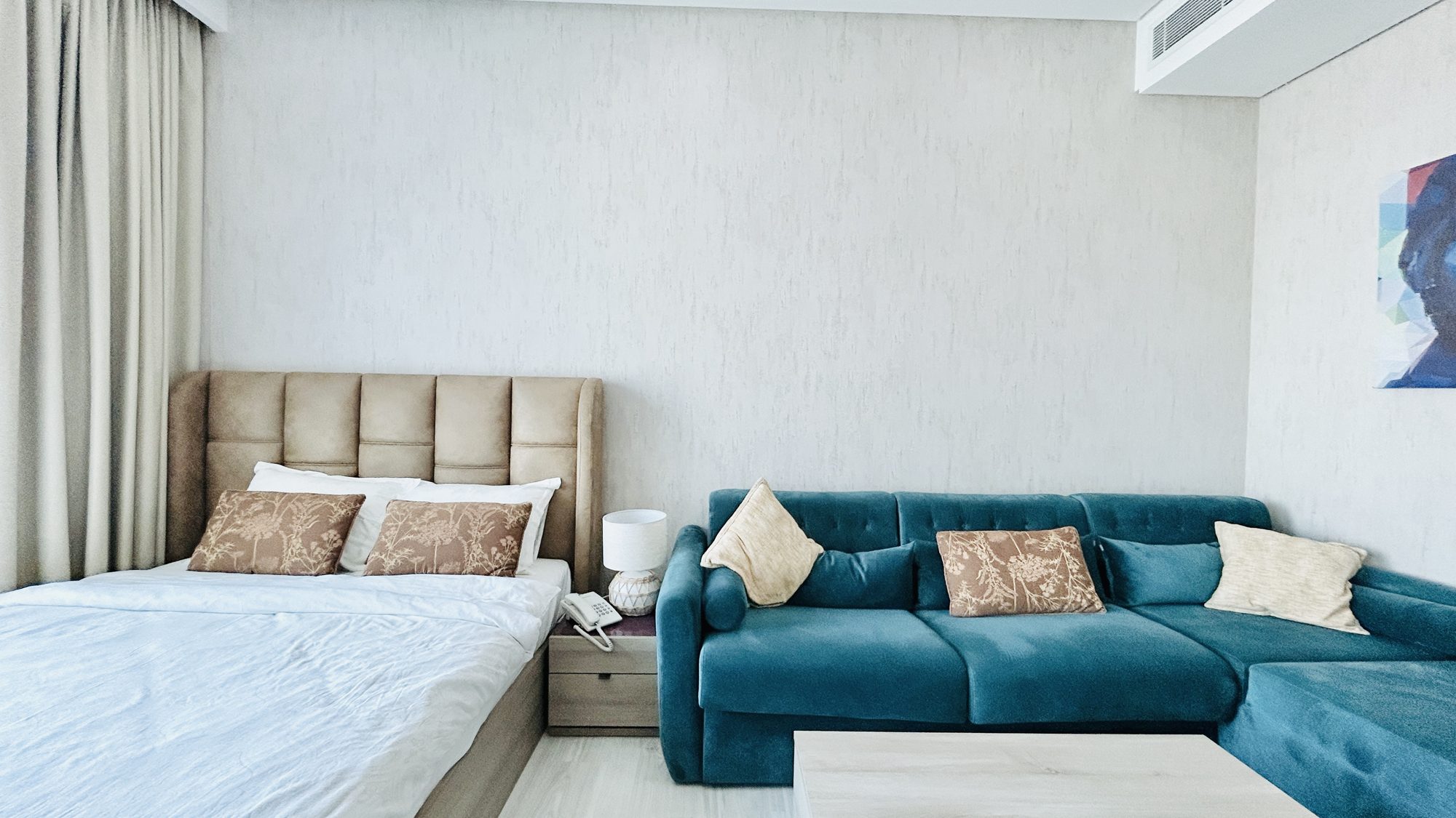 Fully-Furnished Studio Apartment with Balcony