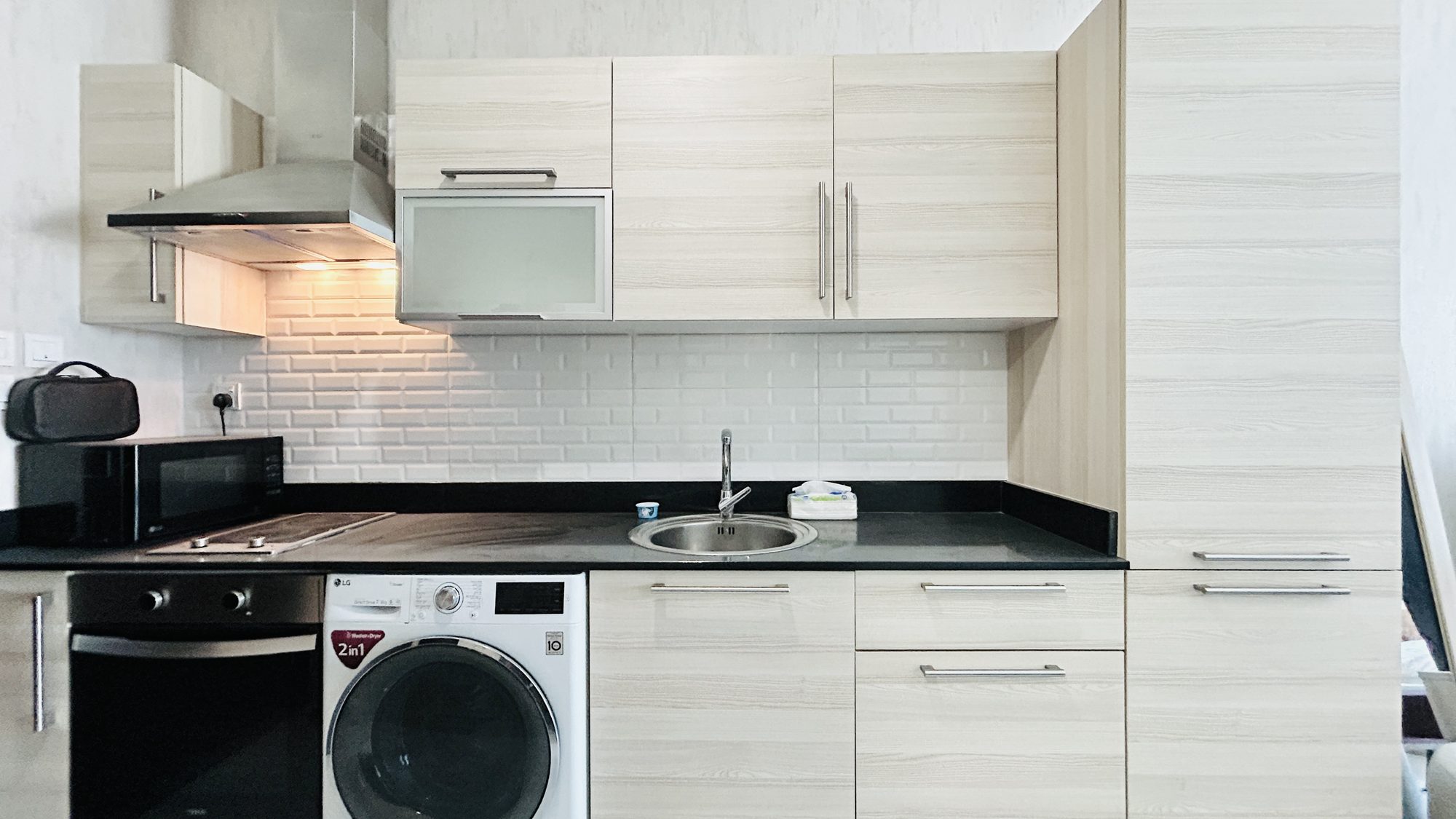 Fully-Furnished Studio Apartment with Balcony