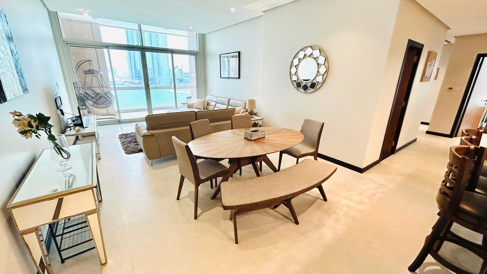 Three Bedroom Apartment with Maid's Room
