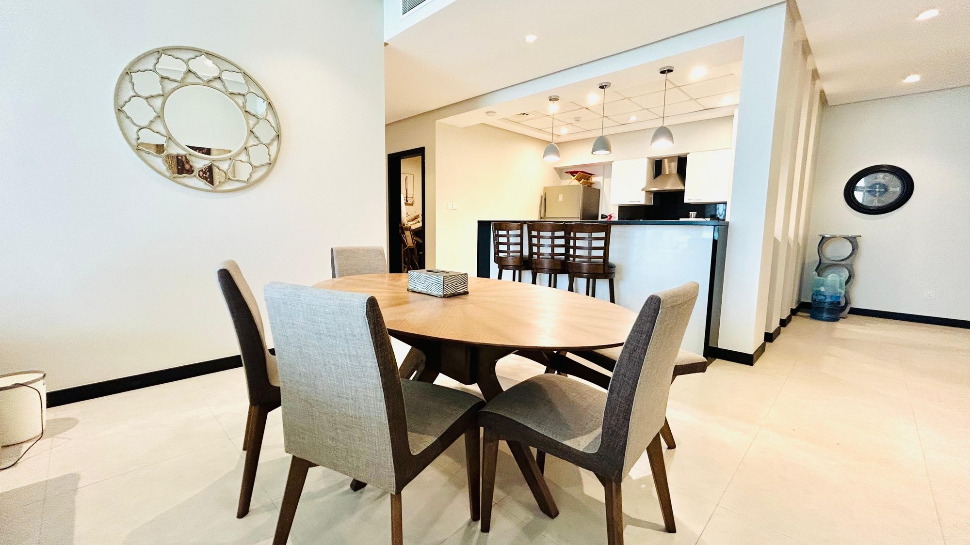 Three Bedroom Apartment with Maid's Room