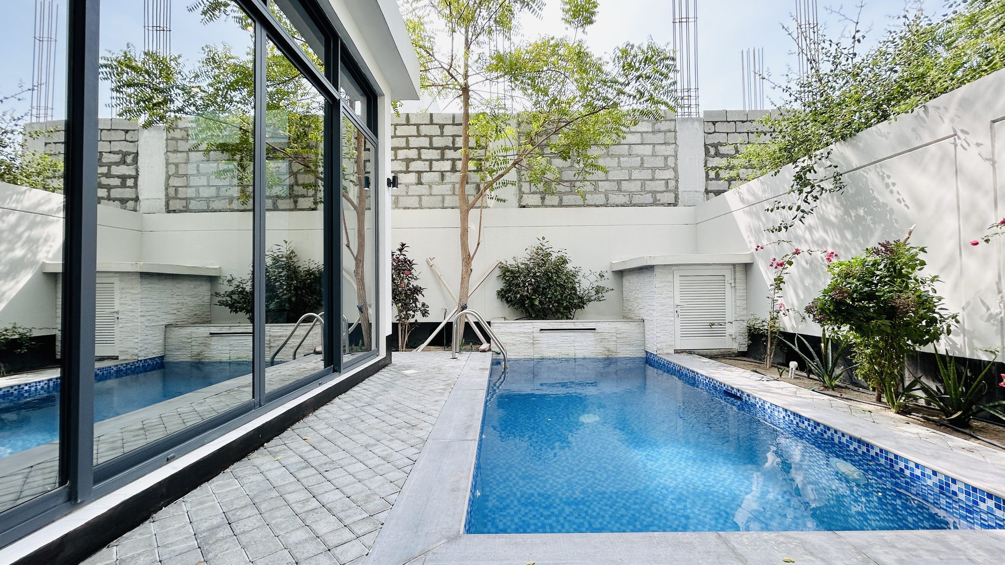 Four-Bedroom Villa with Private Pool and Gym