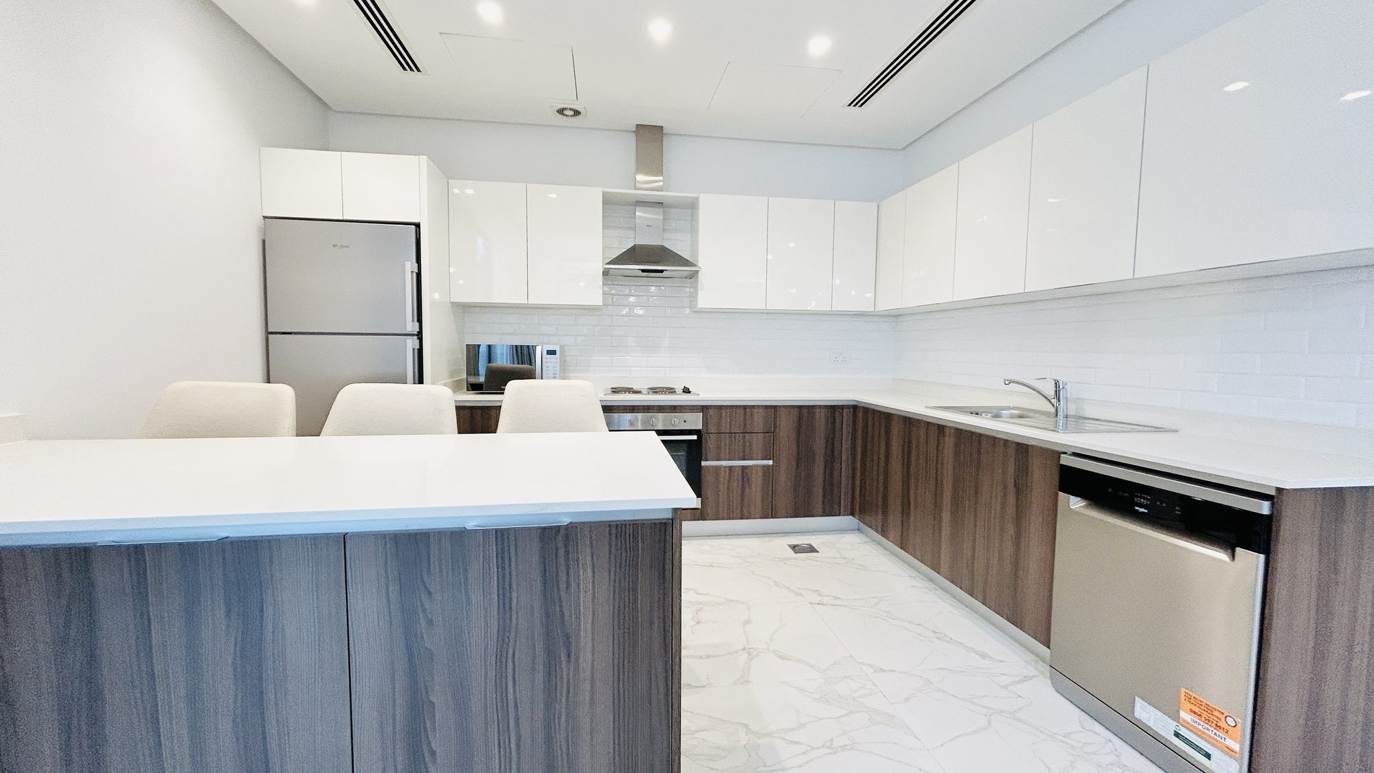 Four-Bedroom Villa with Private Pool and Gym