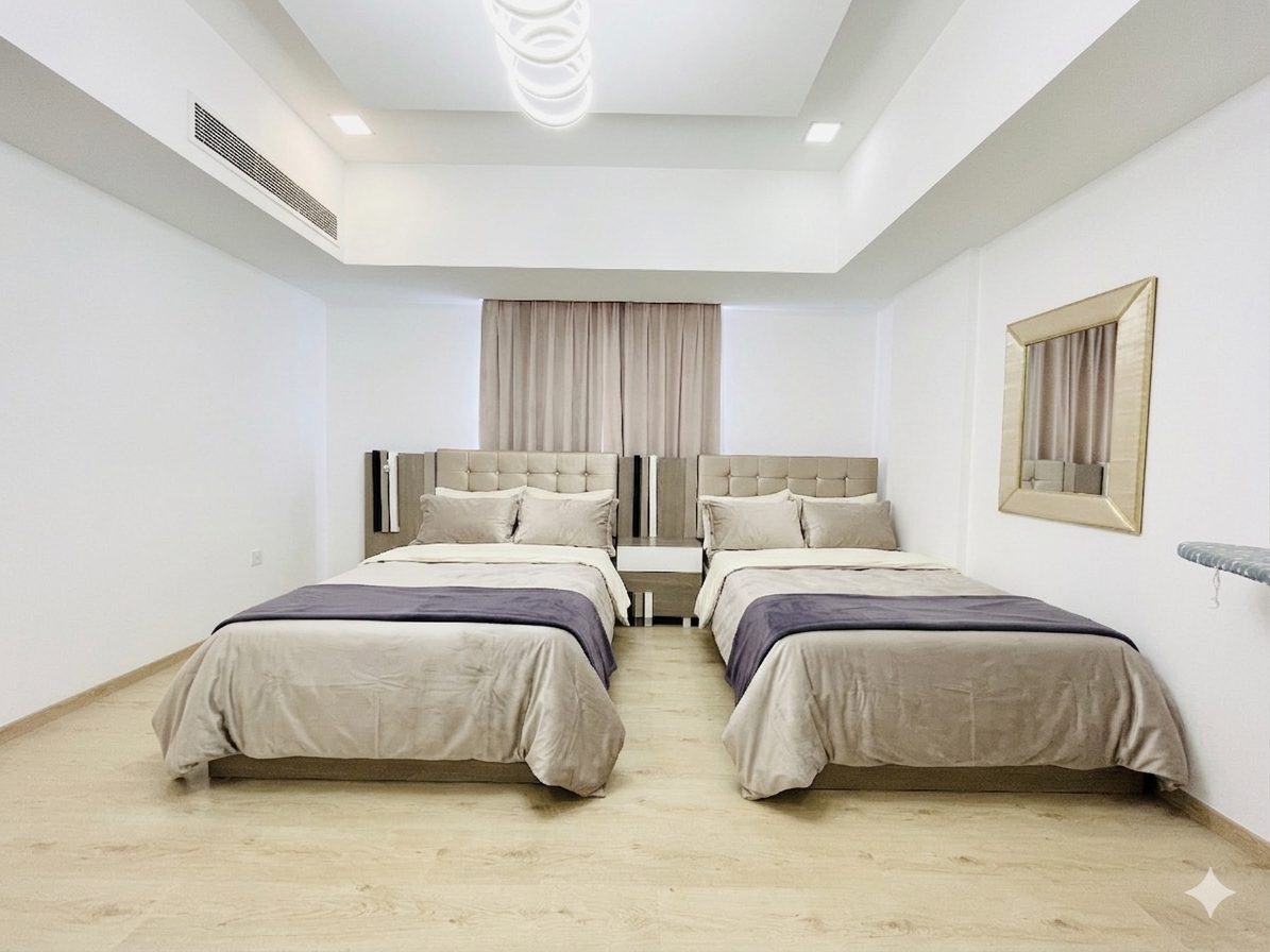 Two-Bedroom Apartment with Balcony and Pool