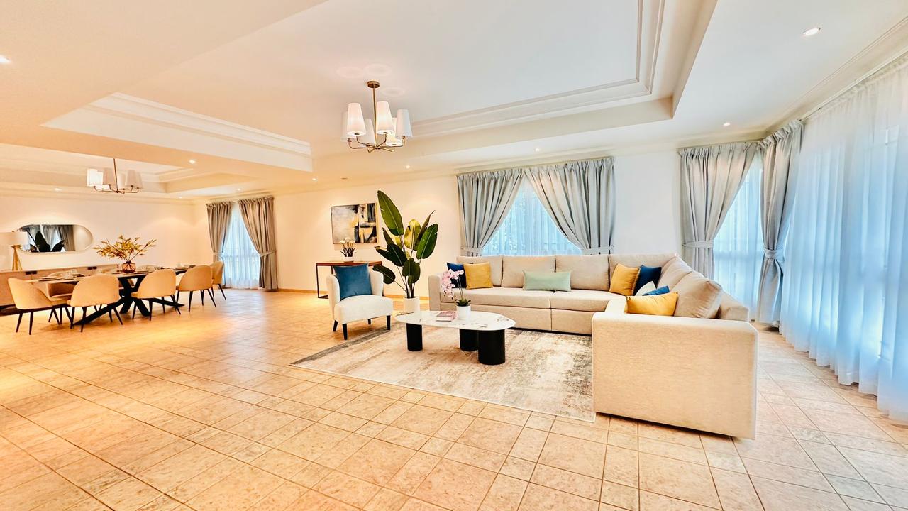 Four-Bedroom Villa with Private Garden and Pool Access