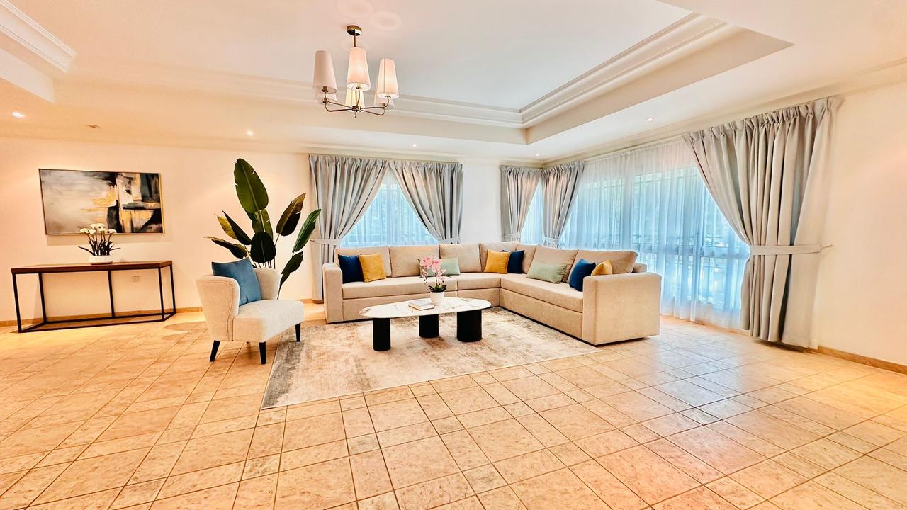 Four-Bedroom Villa with Private Garden and Pool Access