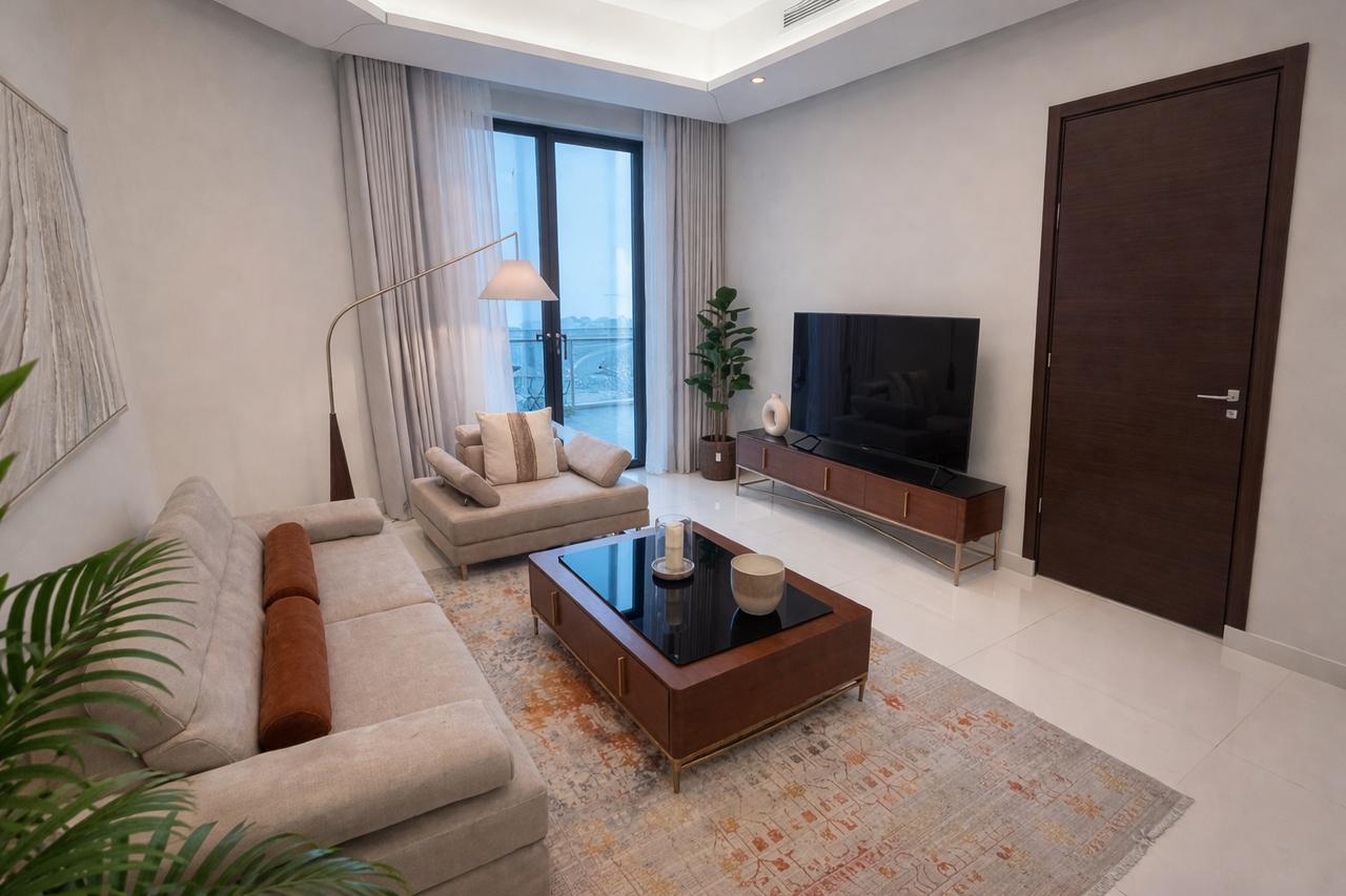 One-Bedroom Apartment with Dual Bathrooms