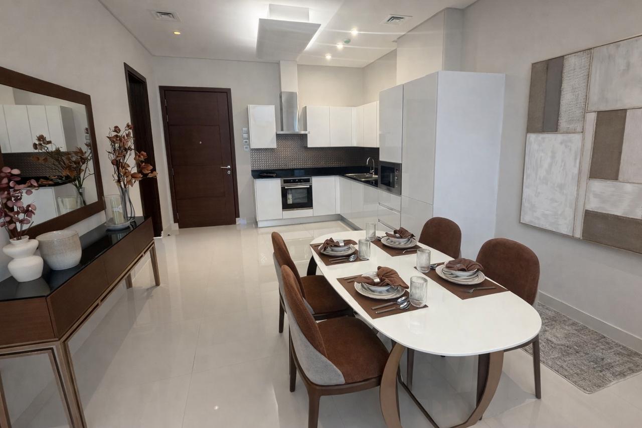 One-Bedroom Apartment with Dual Bathrooms