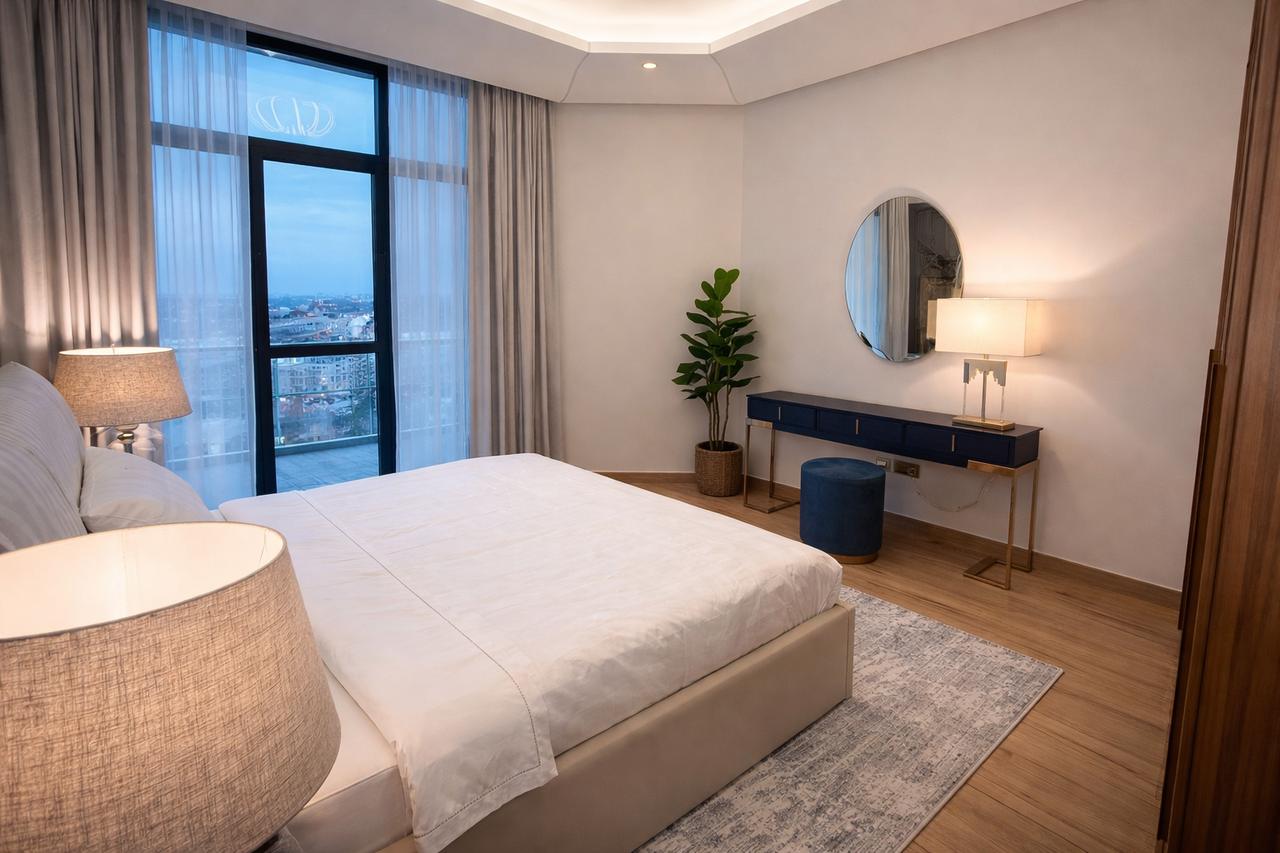 One-Bedroom Apartment with Dual Bathrooms