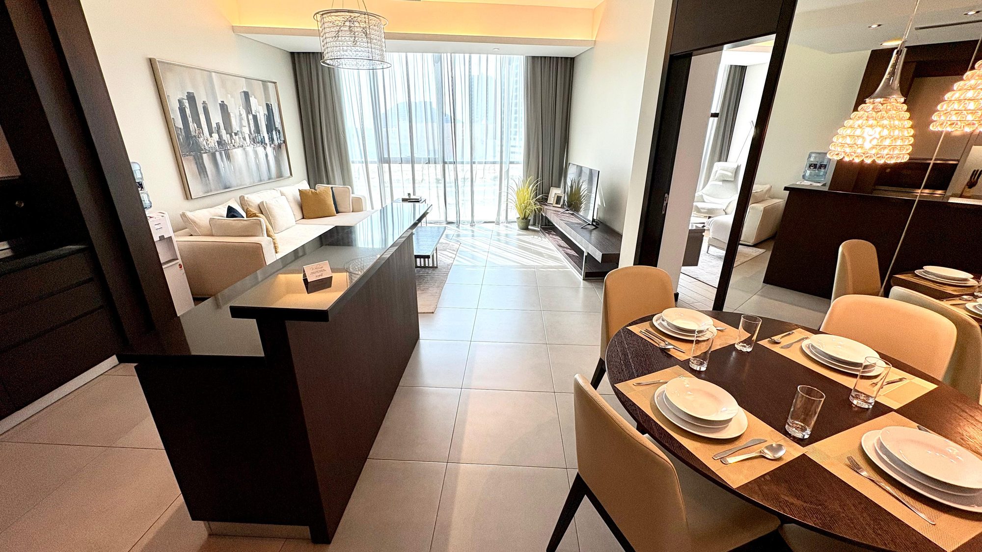 One Bedroom Apartment with Dual Bathrooms