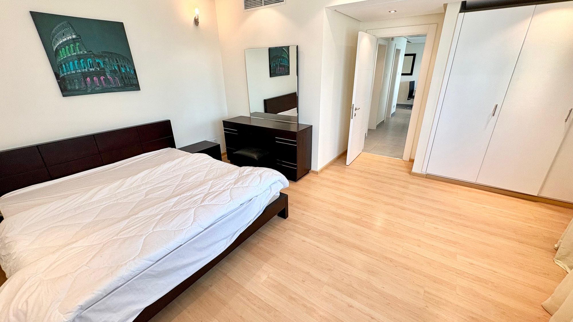 One-Bedroom Apartment with Balcony and Pool