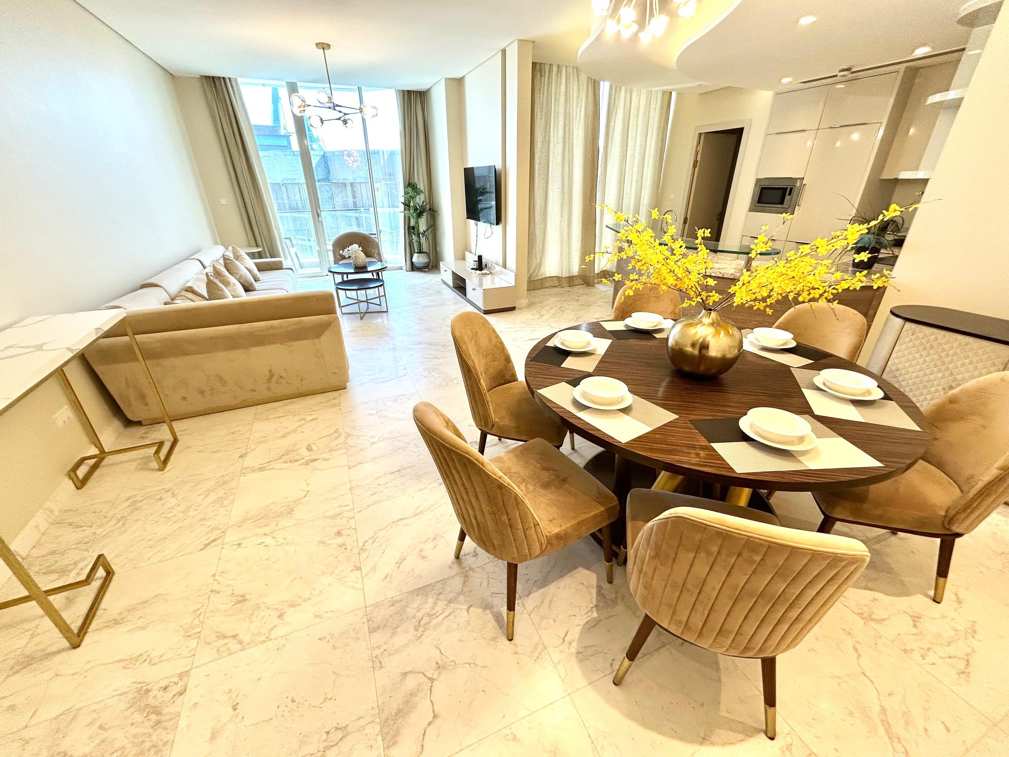 Three Bedroom Apartment with Water Views