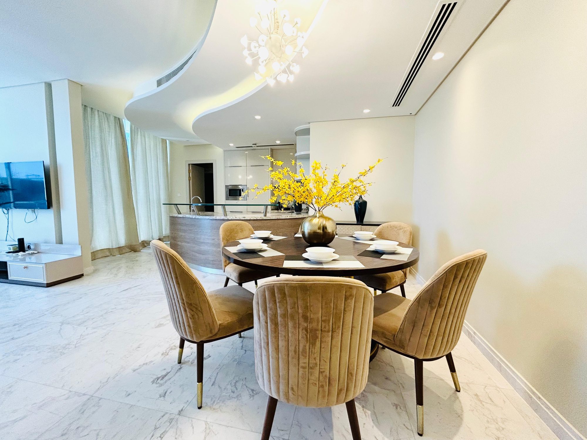 Three Bedroom Apartment with Water Views