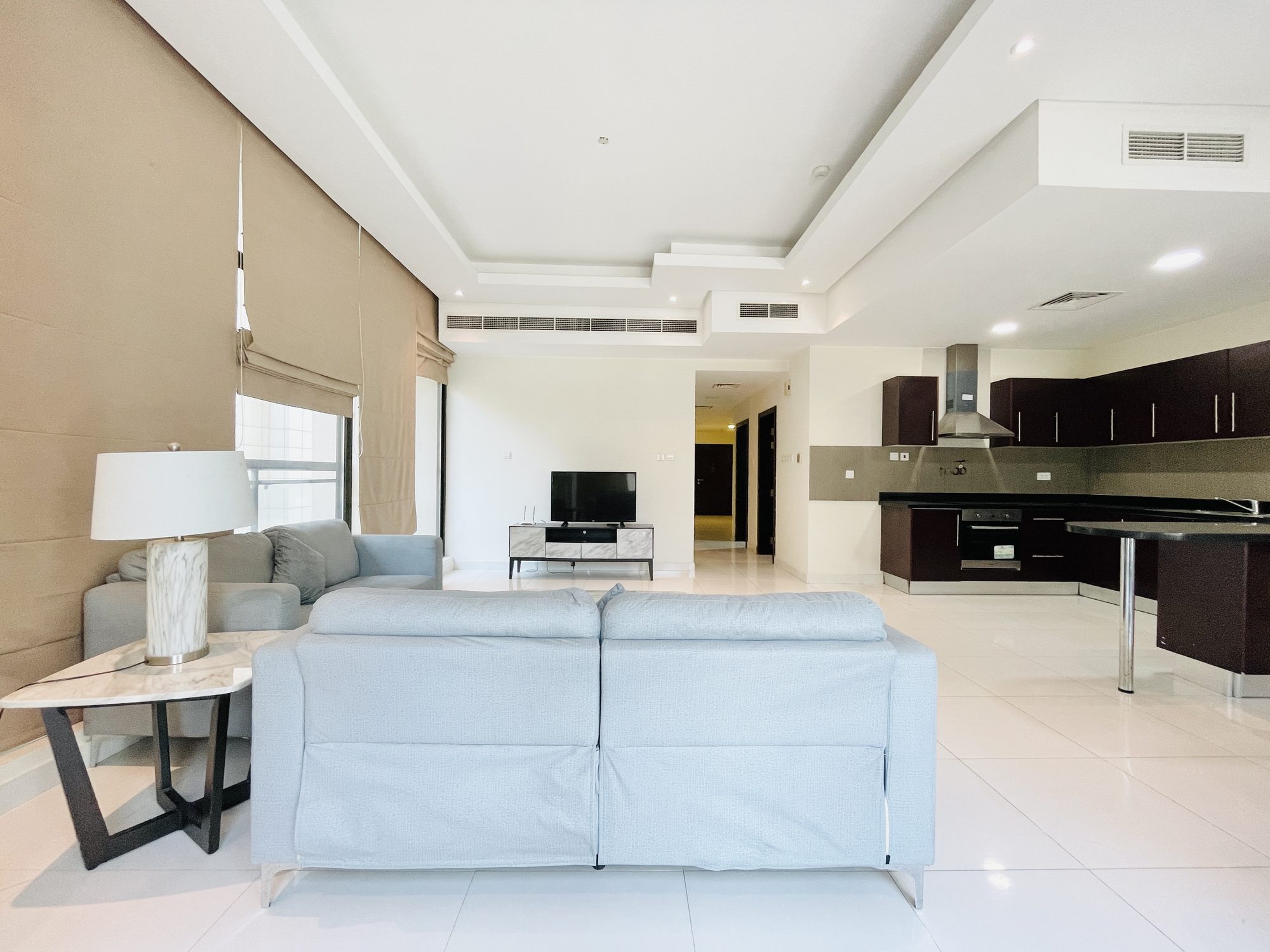 Two-Bedroom Apartment with Balcony and Pool Access