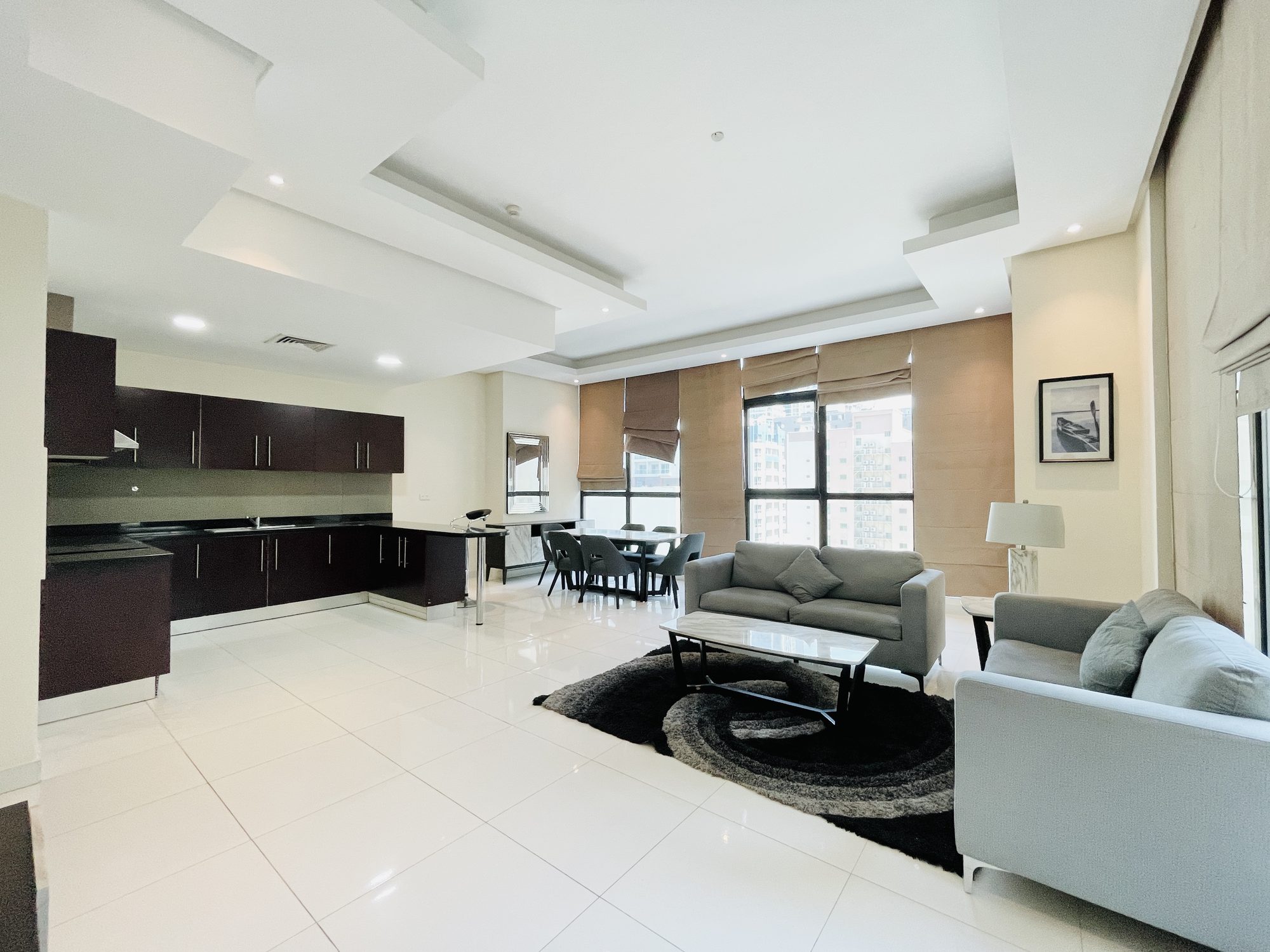 Two-Bedroom Apartment with Balcony and Pool Access
