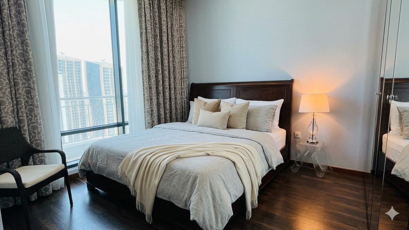 3-Bedroom Apartment with Water Views, 176sqm