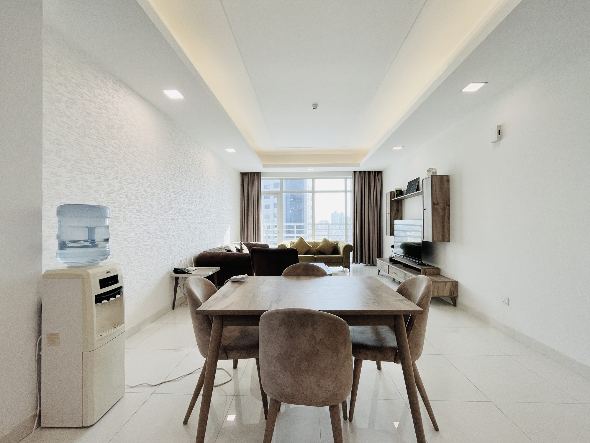 Two-Bedroom Apartment with Three Bathrooms